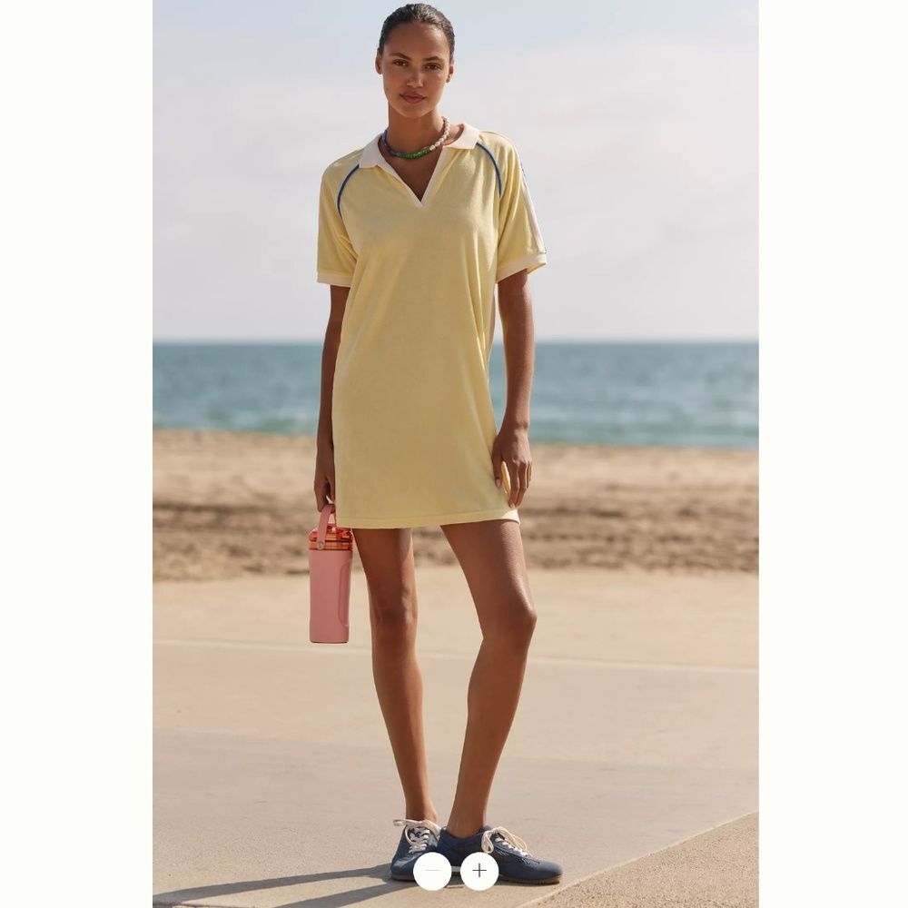 Anthropologie Araminta James Club Med Short-Sleeve Mini Dress